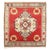 Mini Square Antique Turkish Rug For Sale - Image 15 of 18