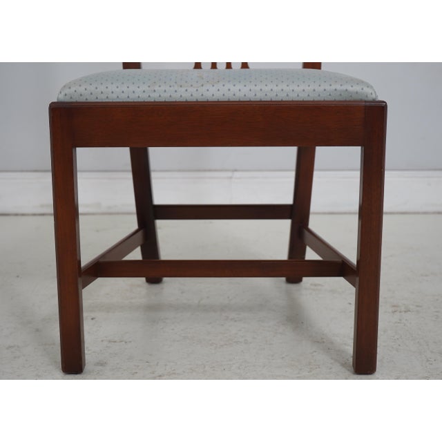 Set of 6 Kittinger Old Dominion Mahogany Dining Chairs For Sale - Image 10 of 18