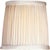 Traditional Chapman & Myers by Visual Comfort Signature 3" x 4" x 4" Silk Pleat Candle Clip Shade For Sale - Image 3 of 3