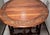 This item is an antique English oak carved gateleg drop-leaf table, typically dating from the late 19th century to the...