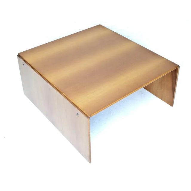 Mid-Century Modern Vintage Walnut Coffee Table For Sale - Image 3 of 11