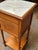 Antique Pitch Pine & Marble Pot Cupboard / Side Table c.1900 For Sale - Image 11 of 11