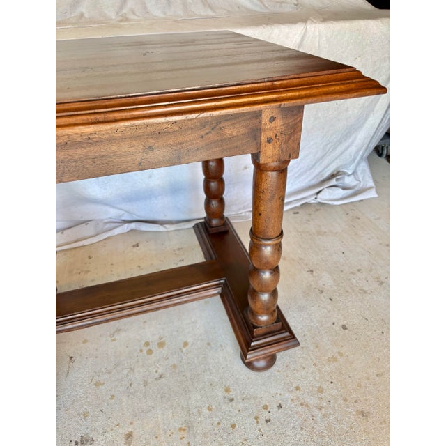 19th Century French Walnut Side Table For Sale - Image 10 of 13