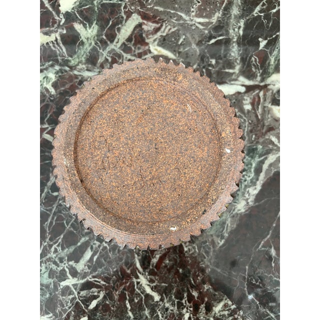 Art Deco Early 21st Century Ceramic Green Bowl For Sale - Image 3 of 6