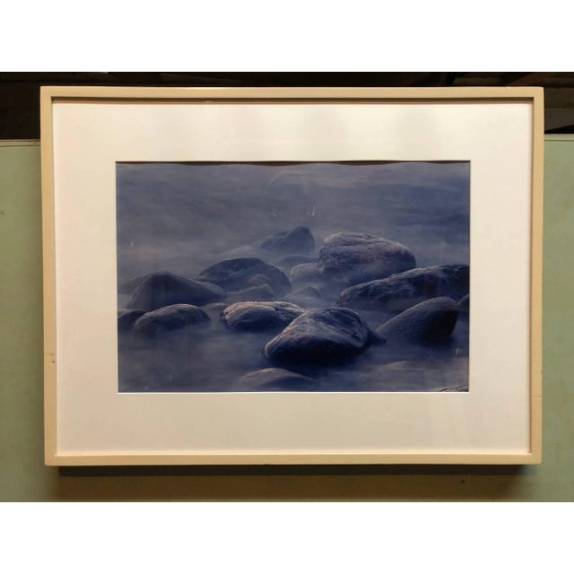 1980s Sonja Bullaty, Vintage C Print "Of Time and Change" Boulders on a Sea Shore, 1981 For Sale - Image 5 of 5