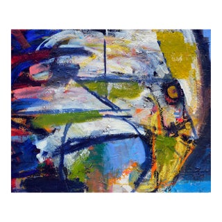 Promise of Spring Eagle San Francisco Abstract Expressionist Oil on Canvas by Kristin Cohen For Sale