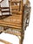 Mid 20th Century Pair of Brighton Pavilion Burnt Bamboo Pagoda Chairs For Sale - Image 15 of 15