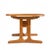 Dyrlund Dyrlund Style Mid Century Danish Teak Hidden Leaf Expanding Dining Table With 2 Leaves For Sale - Image 4 of 10