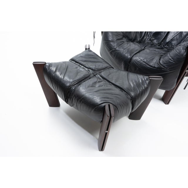 Set of MP-111 Lounge Chair and Ottoman from Percival Lafer, 1970s For Sale - Image 9 of 17