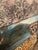 2000 - 2009 Warren Long Monumental Signed Cheetah Painting in Artist-Made Salvaged Tin Frame, 68” For Sale - Image 5 of 8
