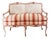 W&j Sloane Inc. 1969 Louis XV Provincial Style Cane-Back Settee For Sale