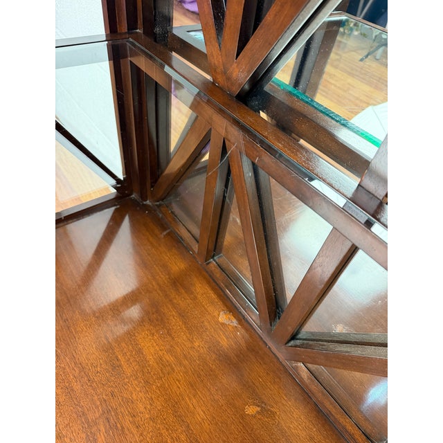 Brown Barbara Barry for Henredon Boxwoods Drinks Table Console For Sale - Image 8 of 11