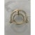 Late 20th Century Vintage Hand Cut Crystal Ball & Brass Stand For Sale - Image 5 of 6
