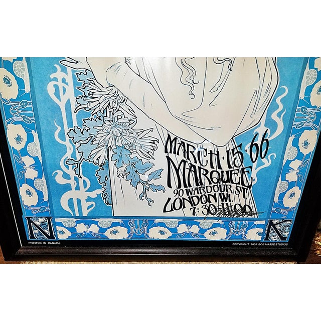 Modern Pink Floyd Show Promo Poster, Bob Masse Signed For Sale - Image 3 of 6