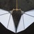 Art Deco Brass and White Stained Opaline Glass Pendant Lamp For Sale - Image 4 of 10