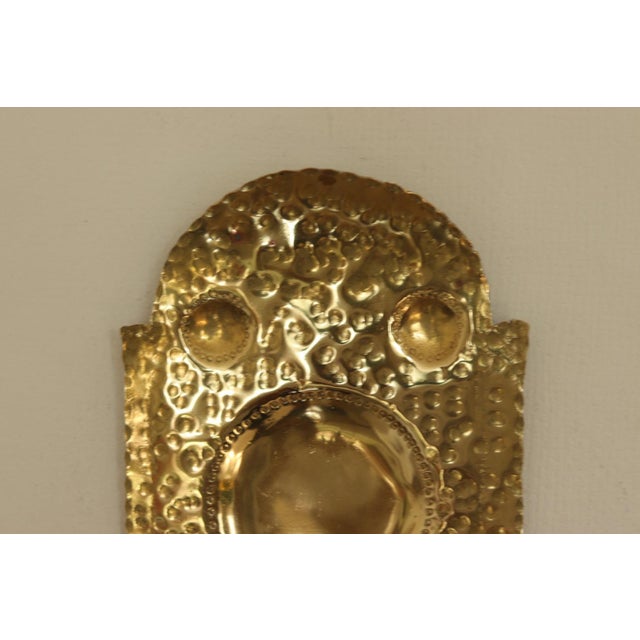 Mid-Century Swedish Brass Sconces, Set of 2 For Sale - Image 6 of 13