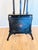 This magnificent late 19th-century Eastlake ebonized cherry wood artist's easel is a rare, museum-quality statement piece...