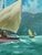 Oil Painting Wind Sails at Sea Yuriy Suprunchuk For Sale - Image 10 of 11