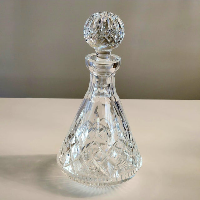 Lismore by Waterford Crystal Roly Poly Spirits - Wine Decanter Dimensions: 10 3/4"h Circa 1960s [1968] The all purpose...
