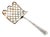 Openwork Silver Asparagus Serving Spatula For Sale