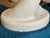 Attributed to Michael Taylor Designs Twist Table in Signature White. Minor Chips at Base and Rim For Sale In San Francisco - Image 6 of 6