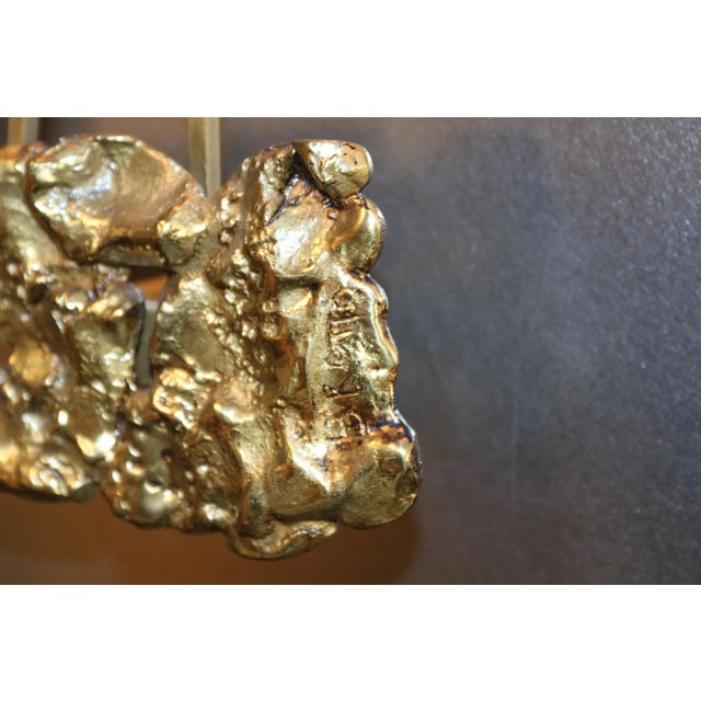 Italian Sculptural Wall Light by Angelo Brotto for Esperia, 1970 For Sale - Image 17 of 18