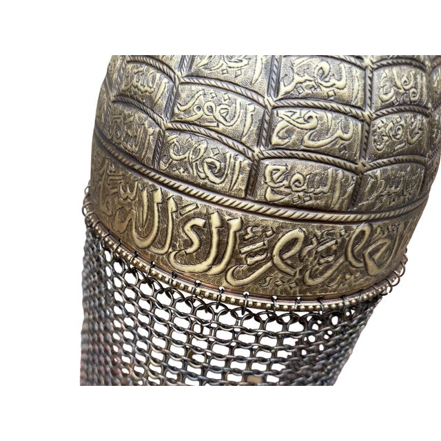 Hand-Forged Ottoman Turban Helmet For Sale - Image 11 of 15