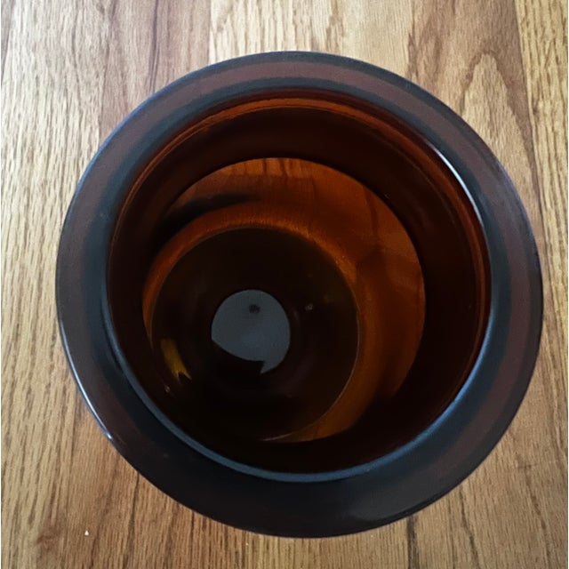 Mid-Century Modern Belgian Apothecary Jar With Lid For Sale - Image 3 of 7