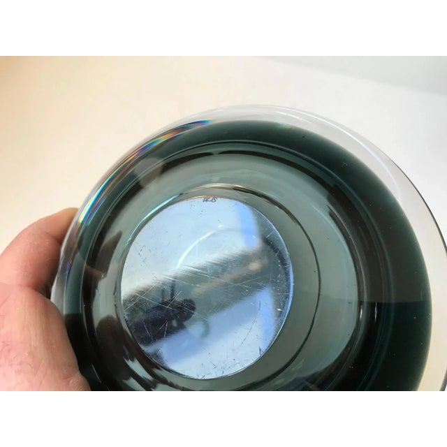 Black Unique Bowl or Ashtray by Per Lütken for Holmegaard, 1960s For Sale - Image 8 of 9