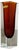 Large Ochre Murano Glass Sommerso Vase attributed to Flavio Poli, 1970s For Sale