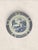 Antique English Wood & Sons "Yuan" Blue & White Transferware Dinner Plates, Set of 5 For Sale - Image 14 of 16