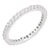 This is part of Chairish’s Fine Jewelry assortment. Stackable Diamond Eternity Engagement Band Ring in 18K Gold symbolizes...