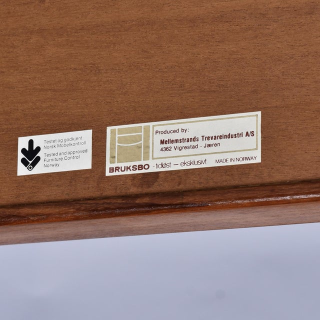 Bruksbo Norwegian Korbo Teak Planter Bench or Coffee Table, Attributed to Torbjørn Afdal For Sale - Image 15 of 18