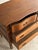 Antique Oak Serpentine Chest With Original Casters and Brass Hardware For Sale - Image 14 of 17