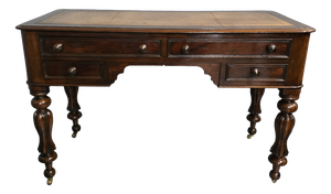 William IV Freestanding Mahogany Desk, 1820s