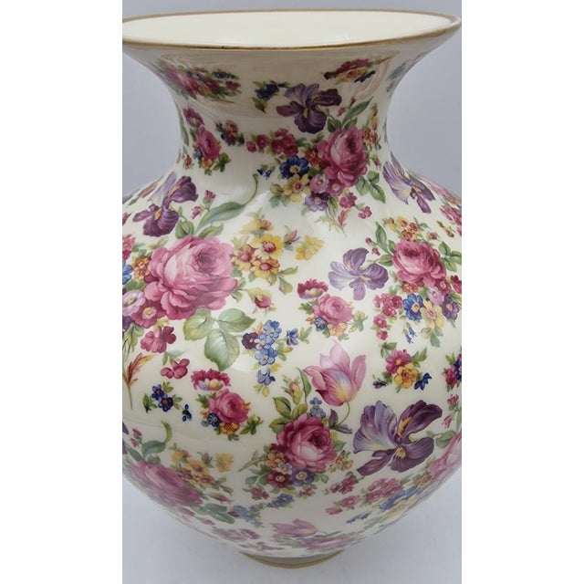 Thomas Ivory Vase in Ceramic, 1950s For Sale - Image 4 of 7