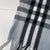 English Burberry Grey Plaid 100% Cashmere Scarf For Sale - Image 3 of 9