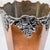 Art Deco Antique Art Deco Sheffield Silver Co Copper Trumpet Bud Vase With Grape Motif Rim For Sale - Image 3 of 8