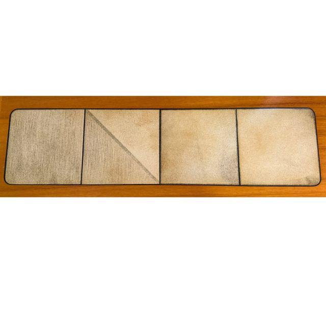 Taupe Late 1970s Danish Gangsø Møbler, Attributed Teak Console Table, Made in Denmark For Sale - Image 8 of 17