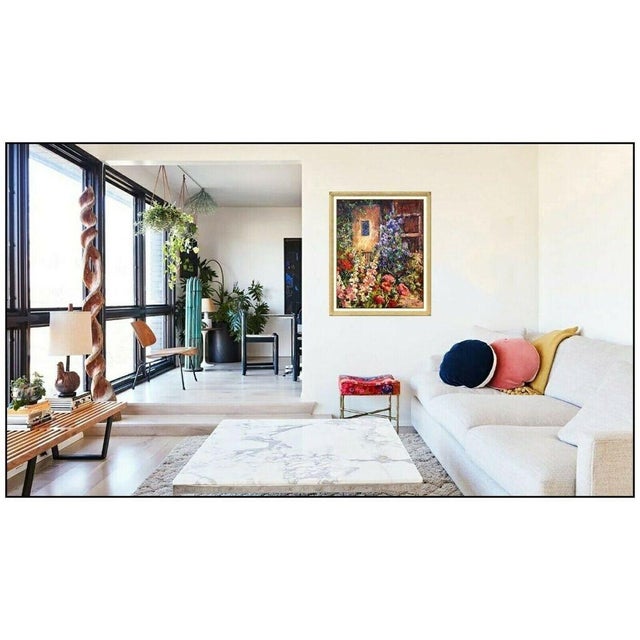Message us to inquire about custom framing options! (Included for free with every purchase) The artwork here "Flowered...
