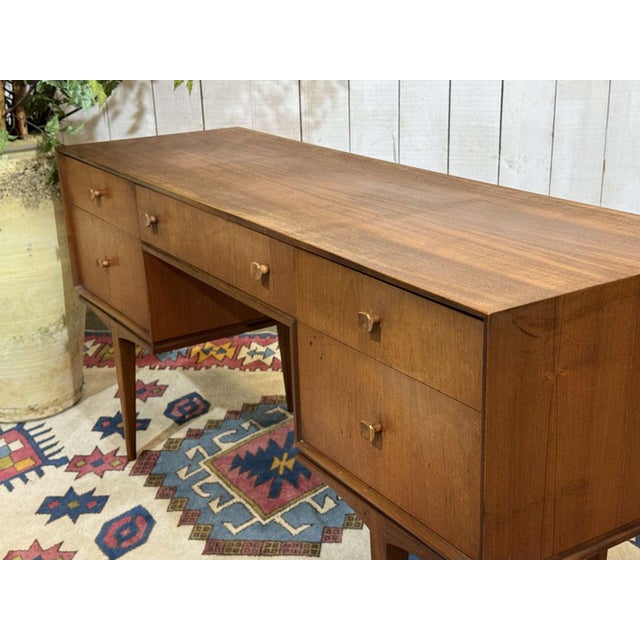 English Teak Desk, 1970s For Sale - Image 10 of 14