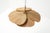 Brown Large Uchiwa Series Hana I Chandelier by Ingo Maurer for Design M, Germany, 1970s For Sale - Image 8 of 14