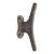 Vintage Cast Iron Boat Cleat Wall Hook For Sale