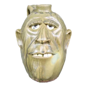 Whimsical Face Jug