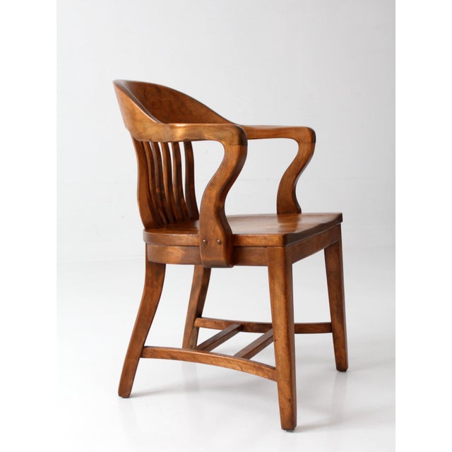 Early 20th Century Windsor Captain's Chair For Sale - Image 13 of 15