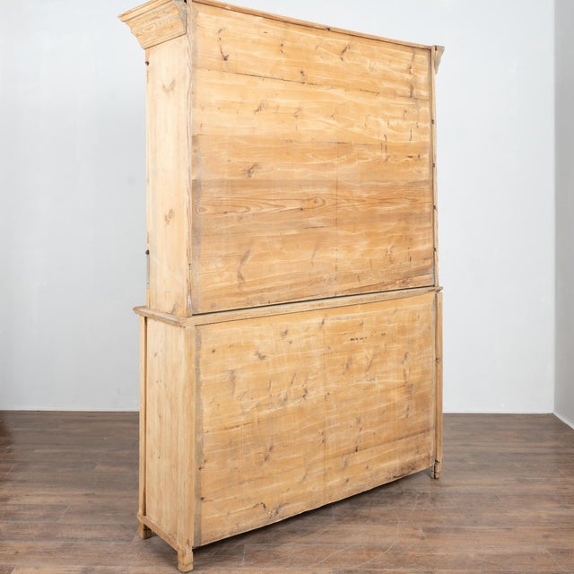 19th-Century Swedish Pine Four Door Cabinet For Sale - Image 14 of 14