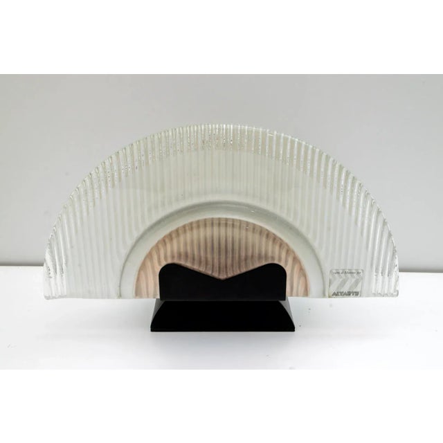 Vintage Italian Murano Glass Ceiling Lamps from Stilkronen, 1990s, Set of 2 For Sale - Image 6 of 12