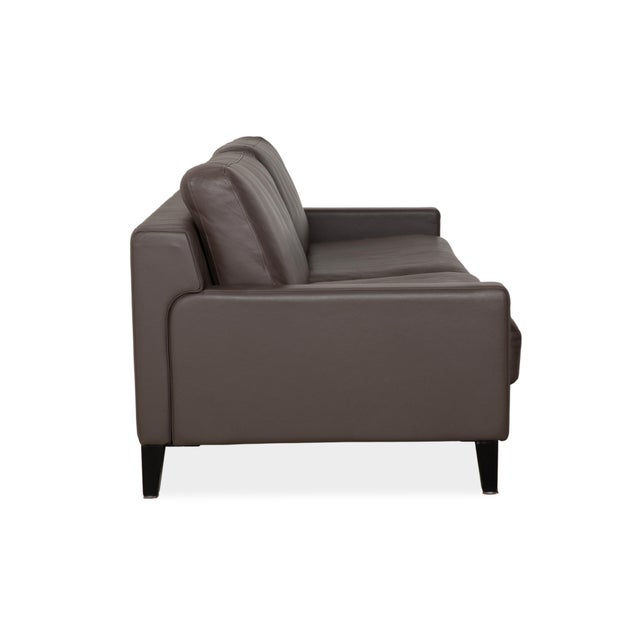 Ego 3-Seater Sofa in Brown Leather from Rolf Benz For Sale - Image 9 of 12