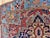 Antique Persian Heriz Carpet Handmade Wool Oriental Rug, Navy, Light Blue, Gold For Sale - Image 14 of 18