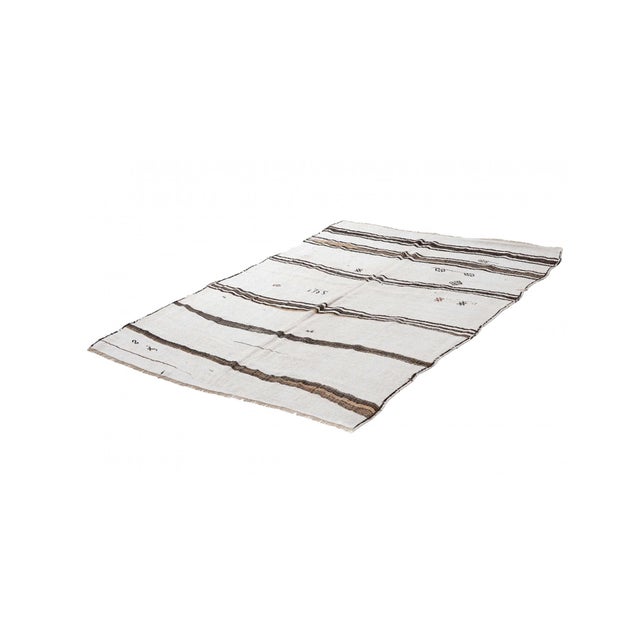 Handwoven vintage hemp kilim rug from Yozgat region of Turkey. Approximately 50-60 years old. In very good condition. Rare...